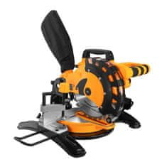 deko tools 1450W zajeralna preklopna namizna žaga 210mm