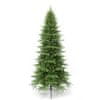 MIRAVILA Ozka umetna novoletna jelka 240cm zelo gosta Najbolj realistična 100% PE s kovinskim stojalom zelena božična jelka božično drevo umetna novoletna smreka