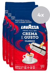 Lavazza Crema E Gusto kava v zrnu, 4 x 1 kg