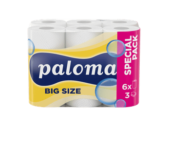  Paloma Big size 6/1 - white, 3sl., 50 listov 