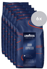 Lavazza Gran Espresso kava v zrnu, 6 x 1 kg