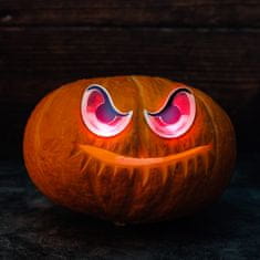 Family Halloween strašljiv par oči za noč čarovnic - rdeča LED - na baterije