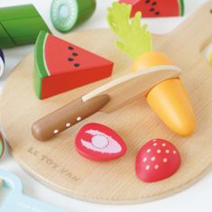 Le Toy Van Rezalnik sadja in zelenjave z desko za rezanje