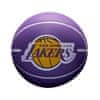 Žoge košarkaška obutev vijolična Nba Dribbler Los Angeles Lakers Mini