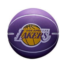 Wilson Žoge košarkaška obutev vijolična Nba Dribbler Los Angeles Lakers Mini