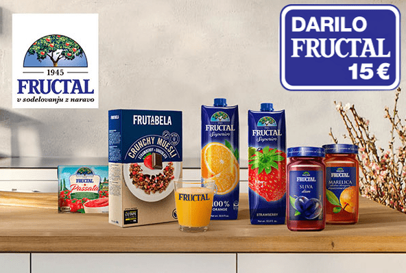 Gorenje: darilni paket Fructal