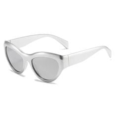 VeyRey sončna očala Gimphrailius Steampunk Siva stekla bela Universal