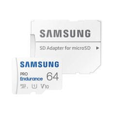 Samsung Pomnilniška kartica Pro Endurance 64 GB + adapter (MB-MJ64KA/EU)