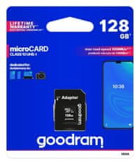 GoodRam Pomnilniška kartica microSD 128 GB (M1AA-1280R12)