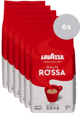 Lavazza Qualitá Rossa kava v zrnu, 6 x 1 kg