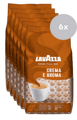 Lavazza Crema e Aroma kava v zrnu, 6 x 1kg