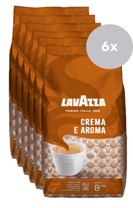 Lavazza Crema e Aroma kava v zrnu, 6 x 1kg