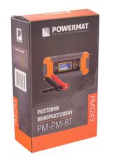 Powermat PM-PM-8T 8A 12V 24V Prostorni Impulzni Polnilec