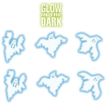 Widmann Neon Duhci za Noč čarovnic - set 6 kos