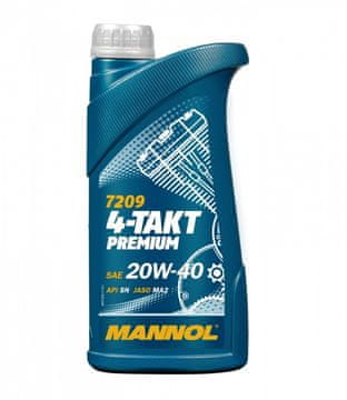 Mannol OLJE 20W40 1L 4T MOTORNO OLJE PREMIUM SM/ JASO MA2