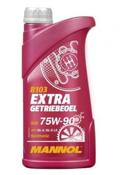 Mannol SINTETIČNO OLJE SAE 75W90 API GL4/5 LS, MIL-L-2105 D 1L