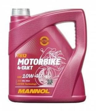 Mannol OLJE 10W40 4L MOTORNA OLJE 4T ESTER TECHNOLOGY SL / JASO MA/MA2 / PLASTIČNA EMBALAŽA