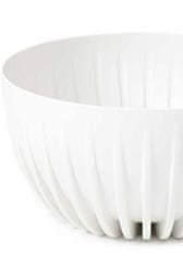 shumee Stripped ECO Recycling Flowerpot White