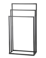 shumee Črno stojalo za brisače LOFT