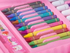 Verkgroup 68 delni umetniški komplet barvic in flomastrov za slikanje roza