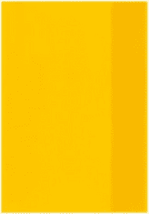 Oxybag Ovitek za zvezek A4, rumena barva