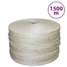 Vidaxl Vrv 100 % sisal 2 mm 1500 m