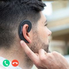 Northix Brezžične slušalke - Bluetooth - črne 