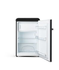 Storio retro kombinirani hladilnik, 92 l, 18 l, črn (ETA253790020E)