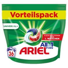 Ariel Universal+ kapsule za pranje perila, 36 kapsul