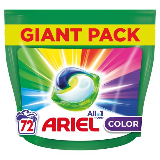 Ariel All-in1 Color kapsule, 72 kosov