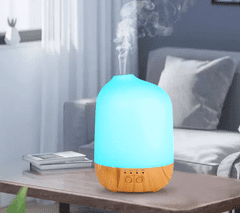 BOT BOT Smart aroma difuzor GX2 - bela in svetlo rjava barva lesa 300ml