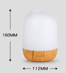 BOT BOT Smart aroma difuzor GX2 - bela in svetlo rjava barva lesa 300ml