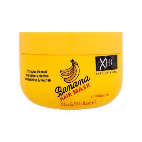 Xpel Banana Hair Mask poživljajoča in negovalna maska za lase z vonjem banane za ženske