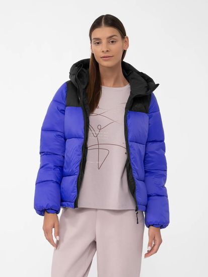 4F Ženska zimska jakna Thibault modra