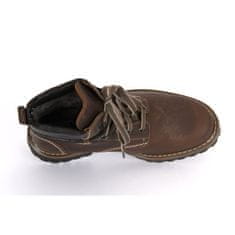 Josef Seibel Čevlji rjava 42 EU Stiefel Brasil Crazy Horse