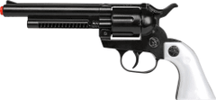 Alltoys Kavbojski revolver črna kovina 12 nabojev