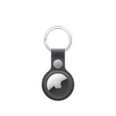 Apple Obesek za ključe AirTag FineWoven - črn