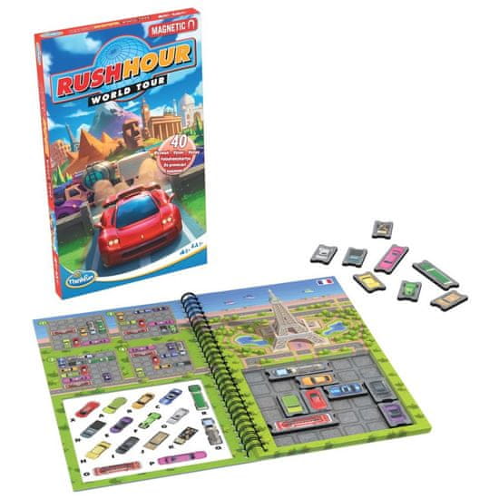 Ravensburger Magnetna potovalna igra ThinkFun Rush Hour