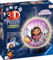 Ravensburger Gaby's Magic House 3D Light-up Puzzleball 74 kosov