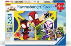 Ravensburger Puzzle Spidey 2x24 kosov