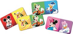 Trefl Papirnati domino Mickey Mouse in prijatelji 21 kart družabna igra