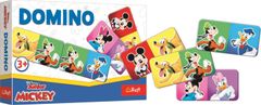 Trefl Papirnati domino Mickey Mouse in prijatelji 21 kart družabna igra
