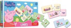 Trefl Igra Povezave puzzle Peppa Pig 14 parov izobraževalna igra