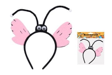 karneval - naglavni trak metulj