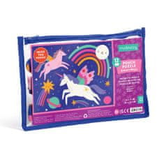 Mudpuppy Puzlle Unicorn Magic v vrečki 12 kosov