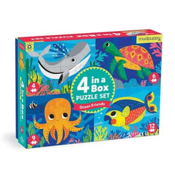 Mudpuppy Puzzle Ocean Set 4 v 1