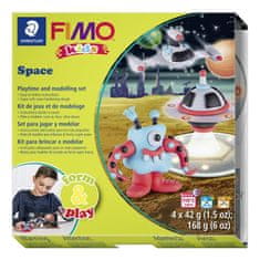FIMO set za otroke Oblika in igra - Vesoljske pošasti
