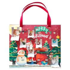 Netscroll Adventni koledar z obeski za zapestnico, darila, ideja za darilo, darila za otroke, MerryChristmas