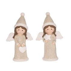 Rayher.	 Božični angel 12.5cm, s srcem, z zvezdico