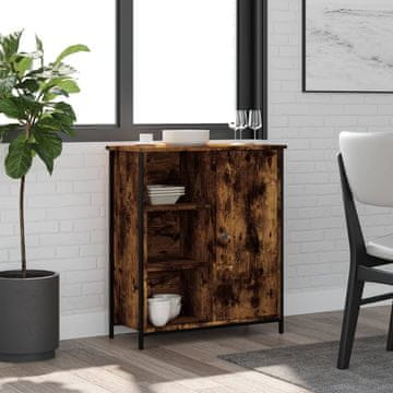 Vidaxl vidaXL Omarica dimljen hrast 70x30x80 cm Material na osnovi lesa
